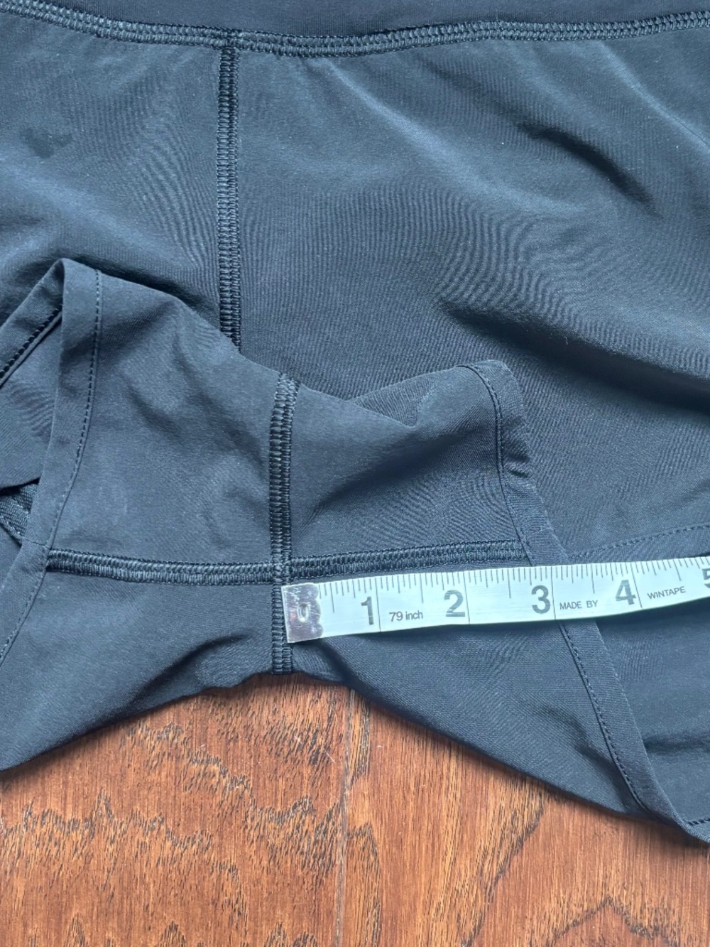 Classic Lululemon Speed Short High Rise 6 Black Run Lift Hike - Picture 8 of 13